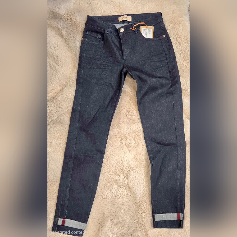 Denim Slim Straight Skinny Jeans